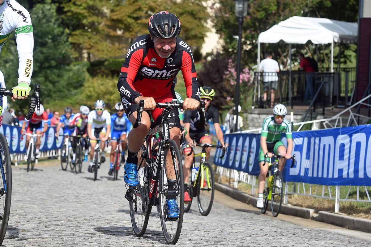BMC general manager Jim Ochowicz got out for a ride