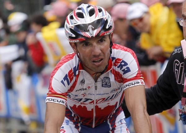 Joaquim Rodriguez (Katusha) attacked even though he is not at his best.