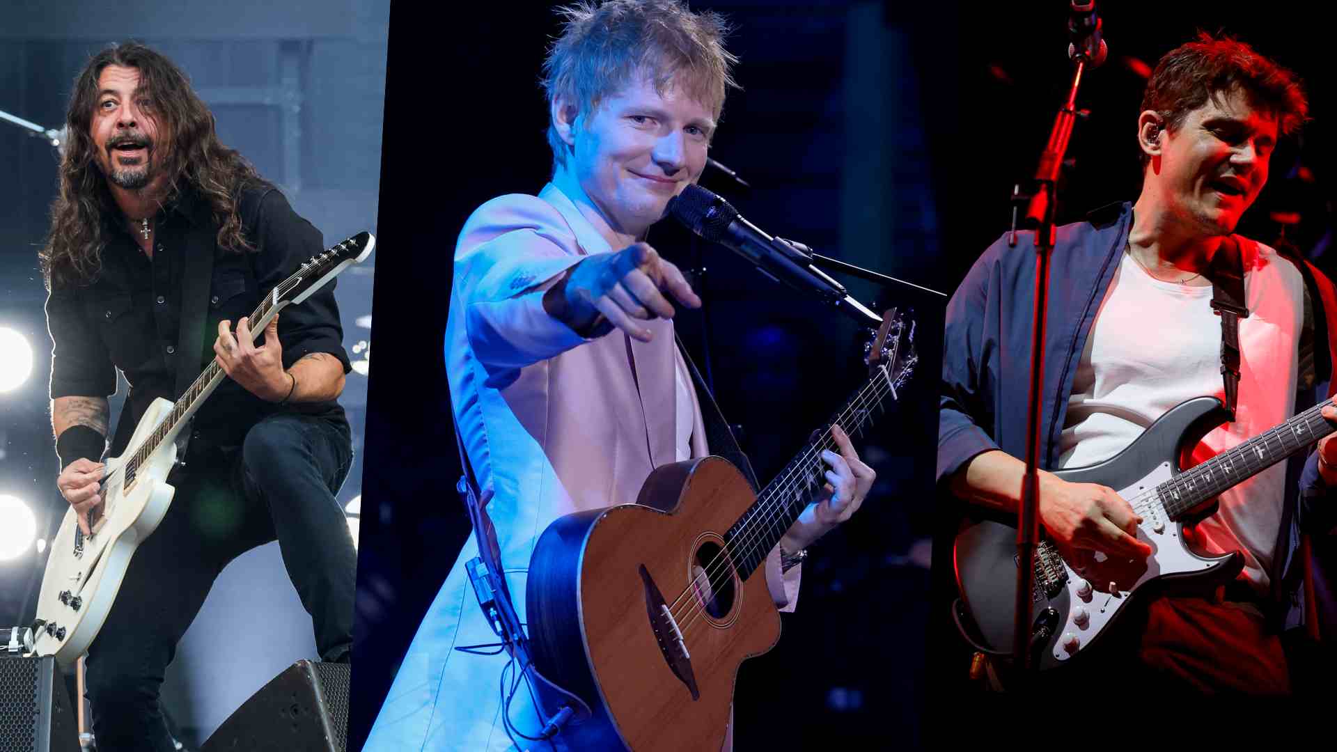 Sheeran Grohl Mayer