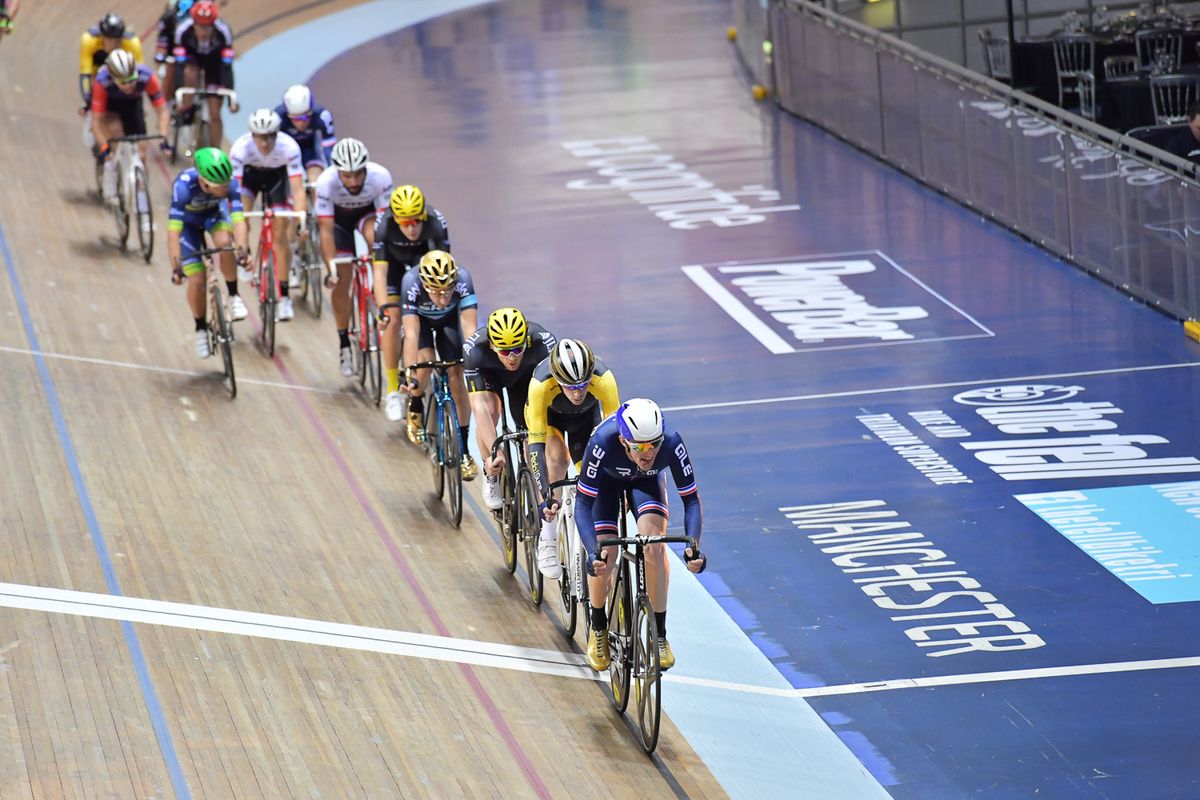 The French team leads the way