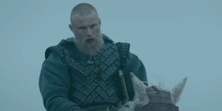 Bjorn heavily injured in Vikings Season 6