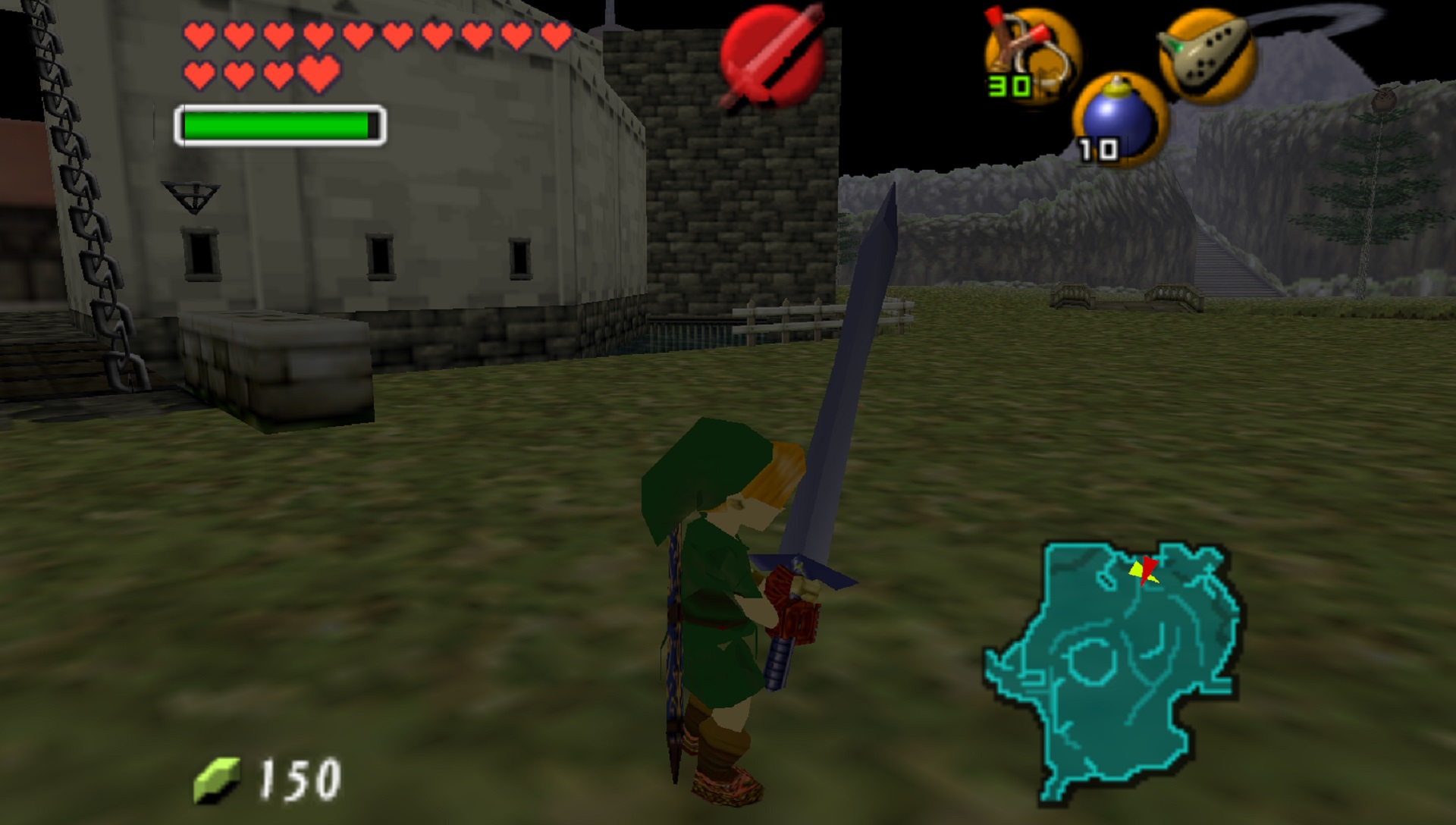 The fan-made PC port of The Legend of Zelda: Ocarina of Time has