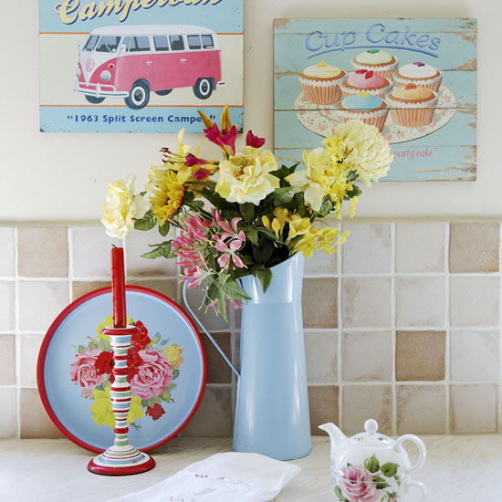 room with candle stand and vintage-accessories