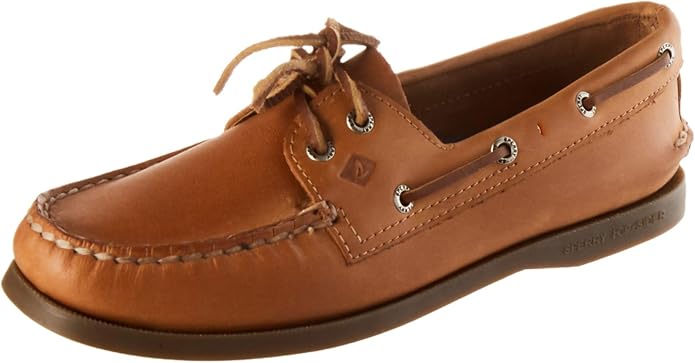Sperry, Sperry Womens A/o 2-Eye Boat Shoe, Tan, 6.5