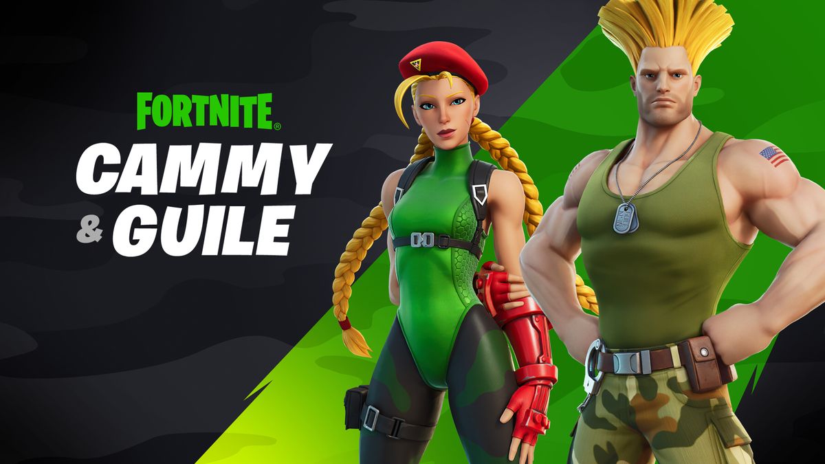 Street Fighter Cammy, Chun-Li, Ryu, and Guile Skins Return in Fortnite