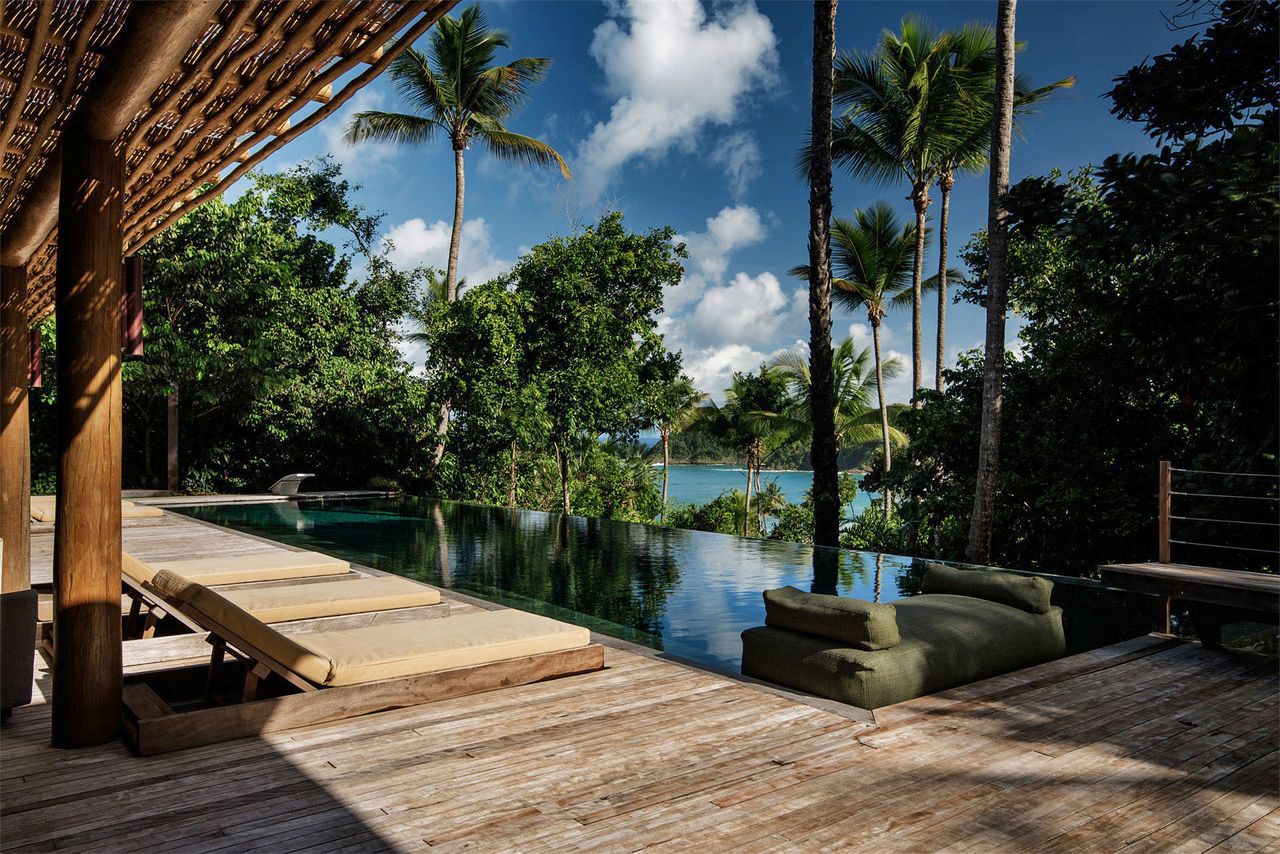 Tropical paradises for sale, from a breathtaking rainforest lodge in Brazil to a 144-acre private island in The Bahamas