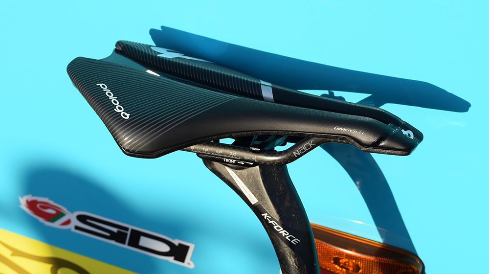 Valgren raced on Prologo's 2018 Dimension Nack saddle