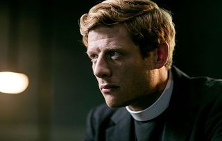 Grantchester - shows Sidney looking into the distance