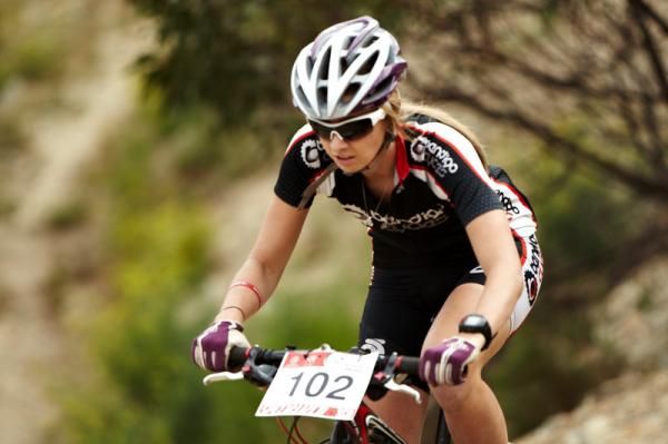Shelley Flood rides to a solid 2nd in the U23 Womens XC