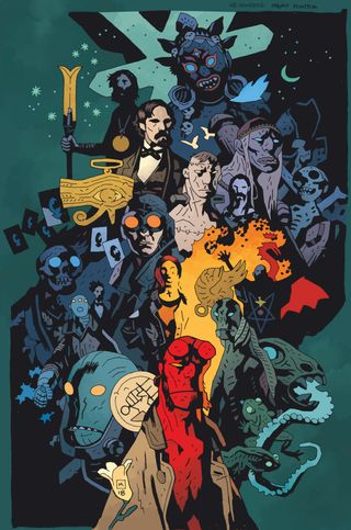 Hellboy promo art