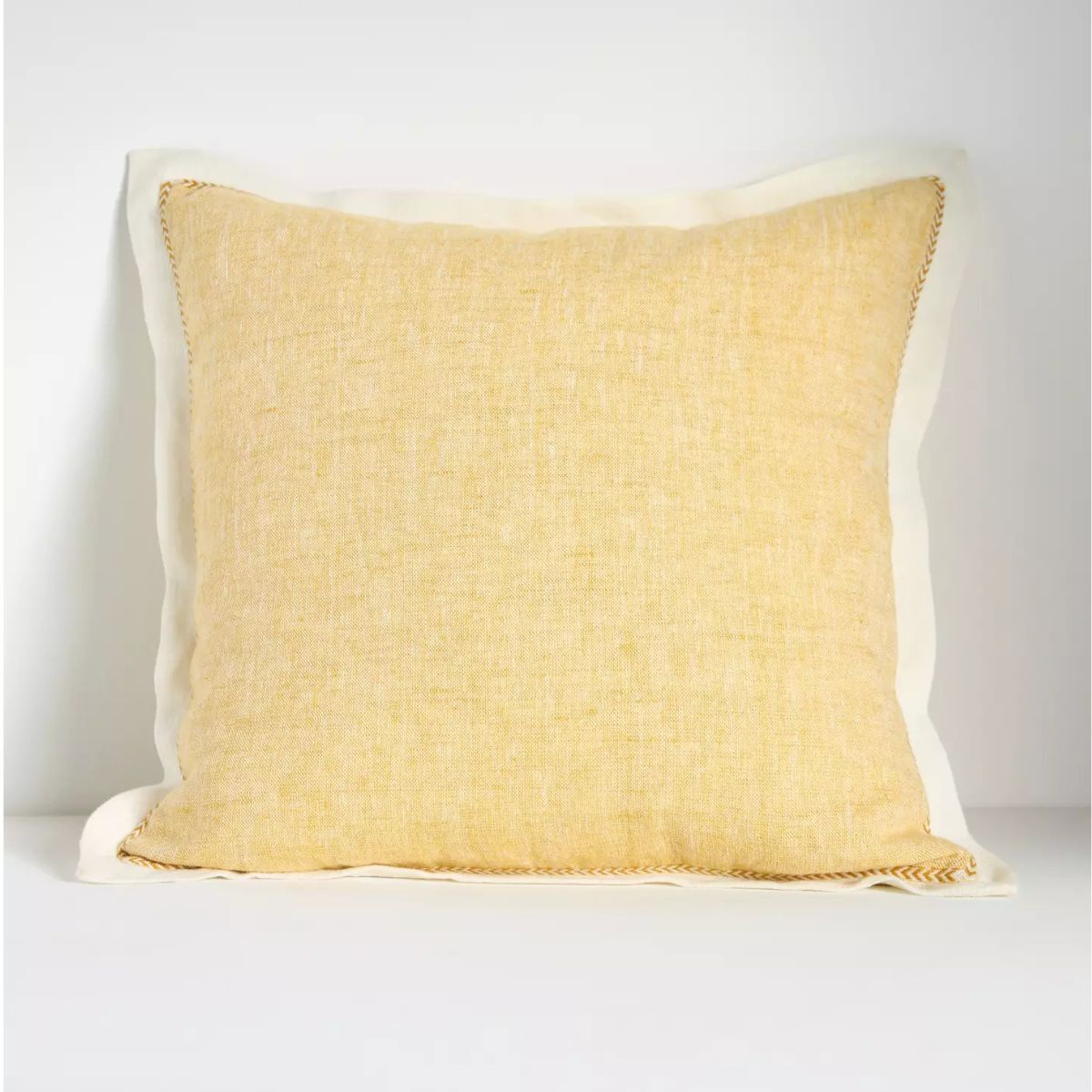 Yellow cushion
