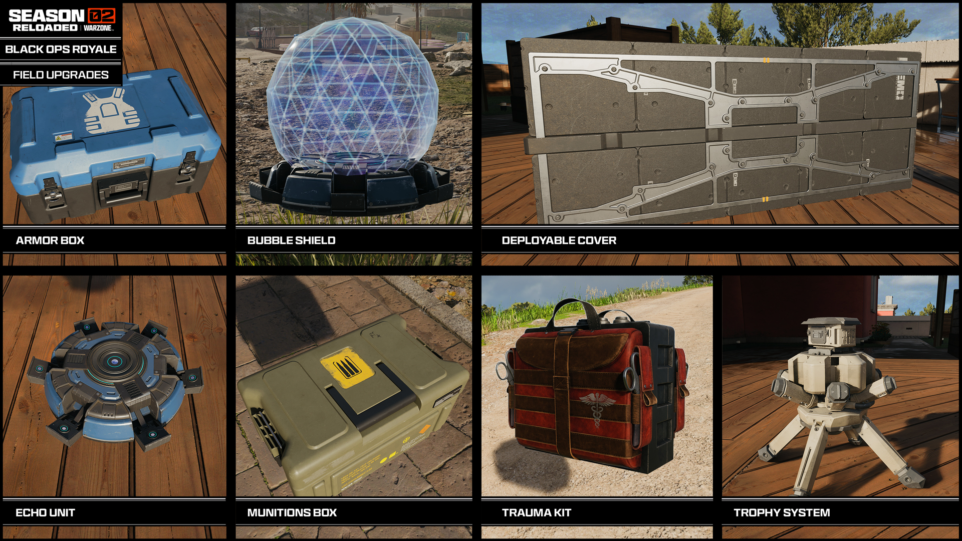 Call of Duty: Warzone screenshots for Black Ops Royale.