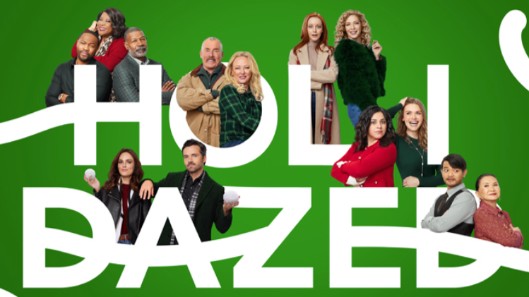 Promo image from the Hallmark series Holidazed