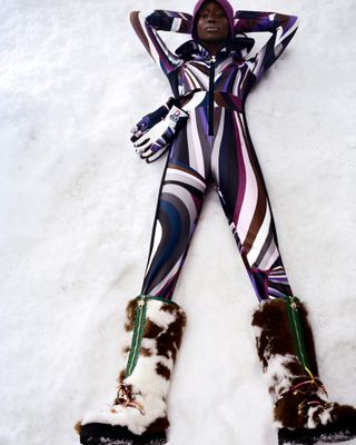 Fusalp x Pucci ski outfit jumpsuit
