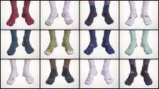 Image shows socks of the cycling socks grouptest