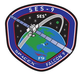 SES-9 Mission Patch