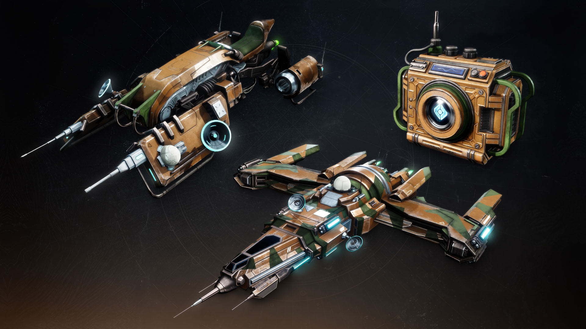Images of Deadlands gear from Destiny 2