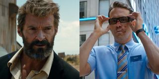 Hugh Jackman and Ryan Reynolds side by side