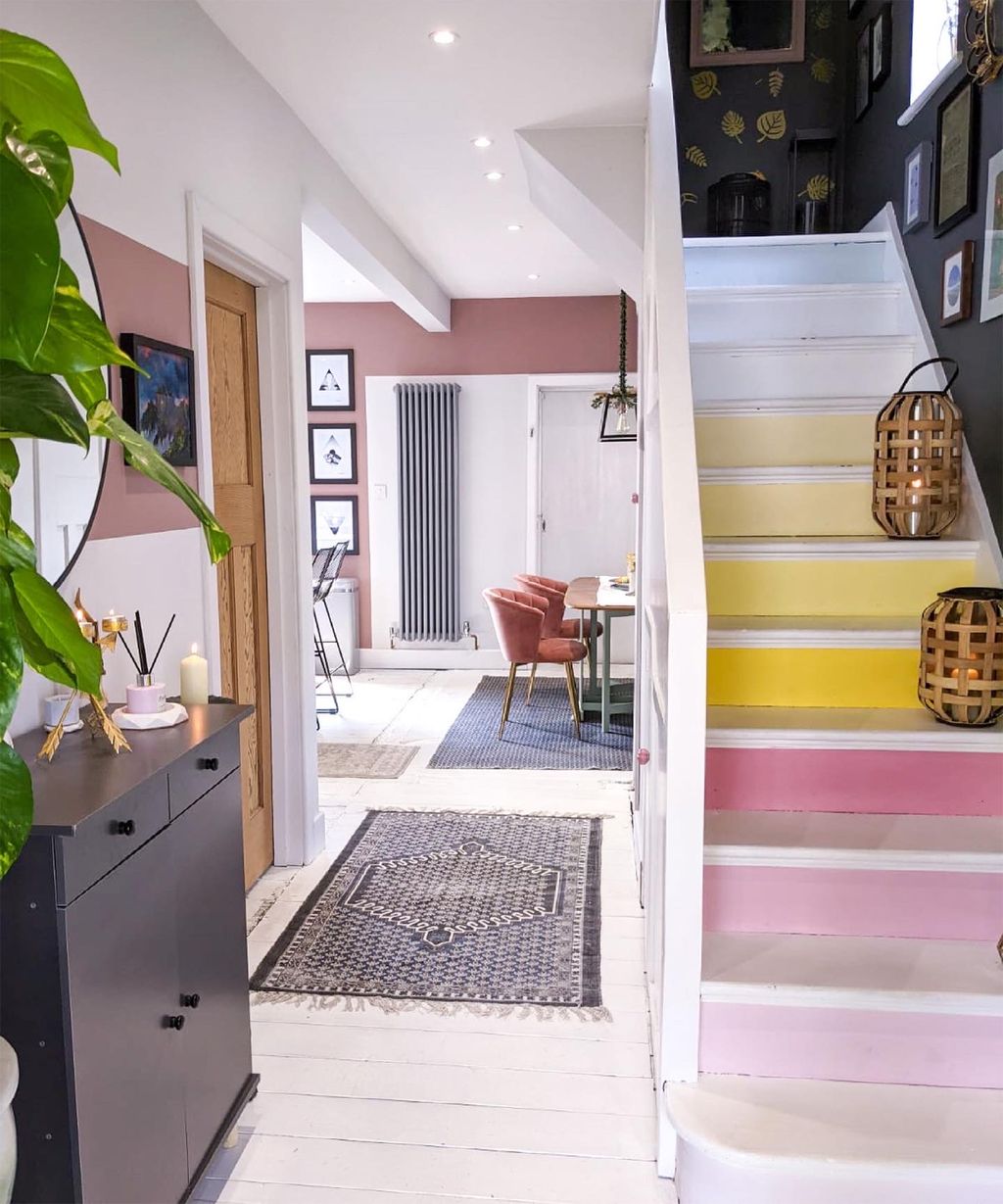 Staircase Paint Ideas 17 Colorful Designs To Upgrade Your Stairs PTBgnJAet2FXs6ntamex5Q 1024 80