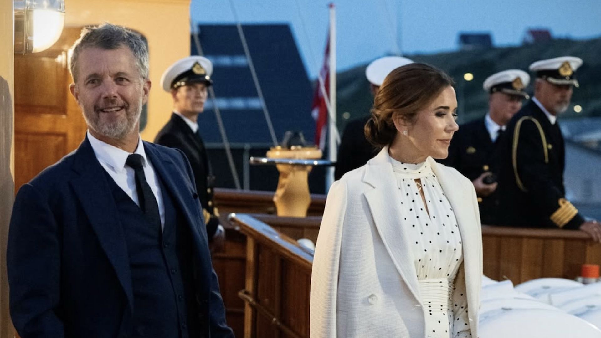 Queen Mary Embraces the Polka Dot Trend in a Princess Kate