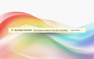 ActiveX Disabled by Default Microsoft 365