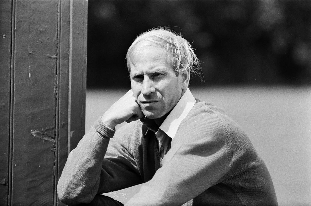 England legend Bobby Charlton the day before the 1966 World Cup final