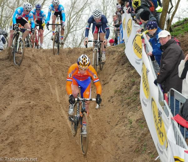 Stan Godrie (Netherlands) riding in the top 15