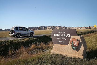 Badlands National Park is tweeting against President Trump's orders.