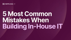 5 Most Common Mistakes When Building In-House IT