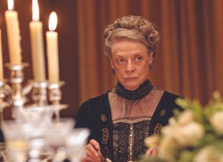 Maggie Smith as Violet in Downton Abbey