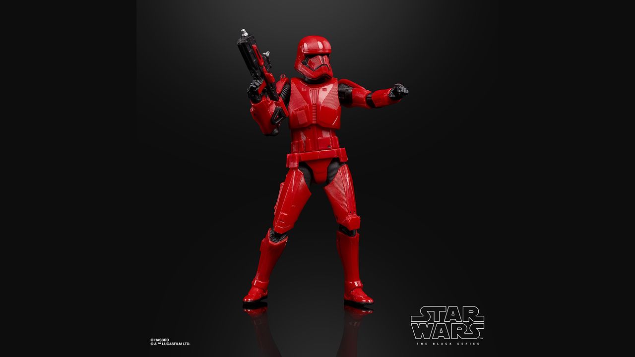 Hasbro's Star Wars Sith Trooper for "Rise of Skywalker."