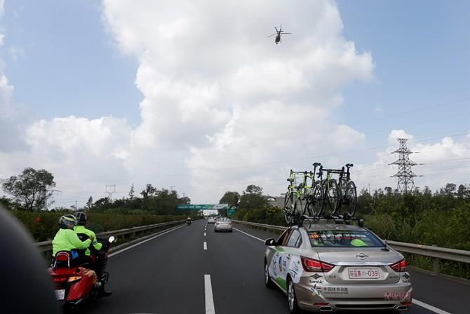 The road ahead at Tour of Hainan