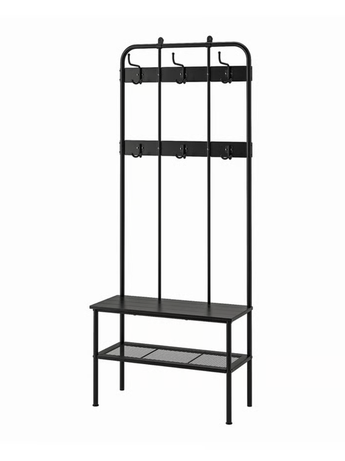 Nip&Aring;sen Coat Rack and Bench With Shoe Storage