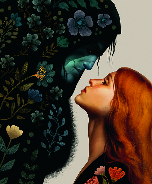 Slavic folklore-inspired art