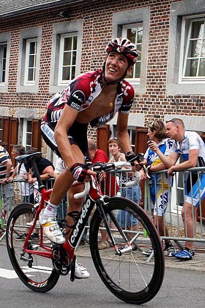 Andy Schleck (Team CSC) wondering where the summit could be.
