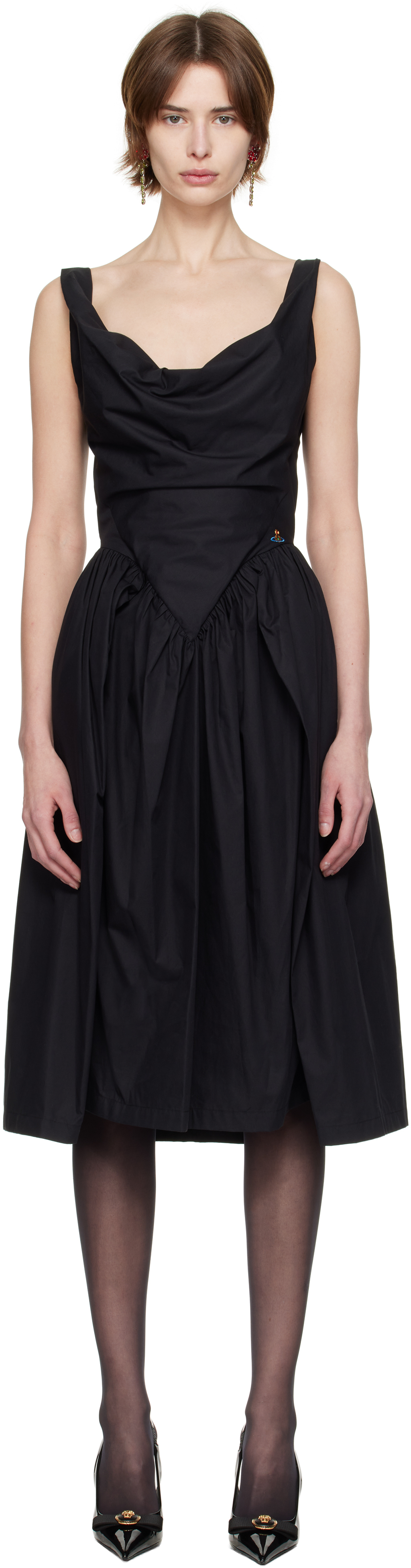 Black Sunday Midi Dress