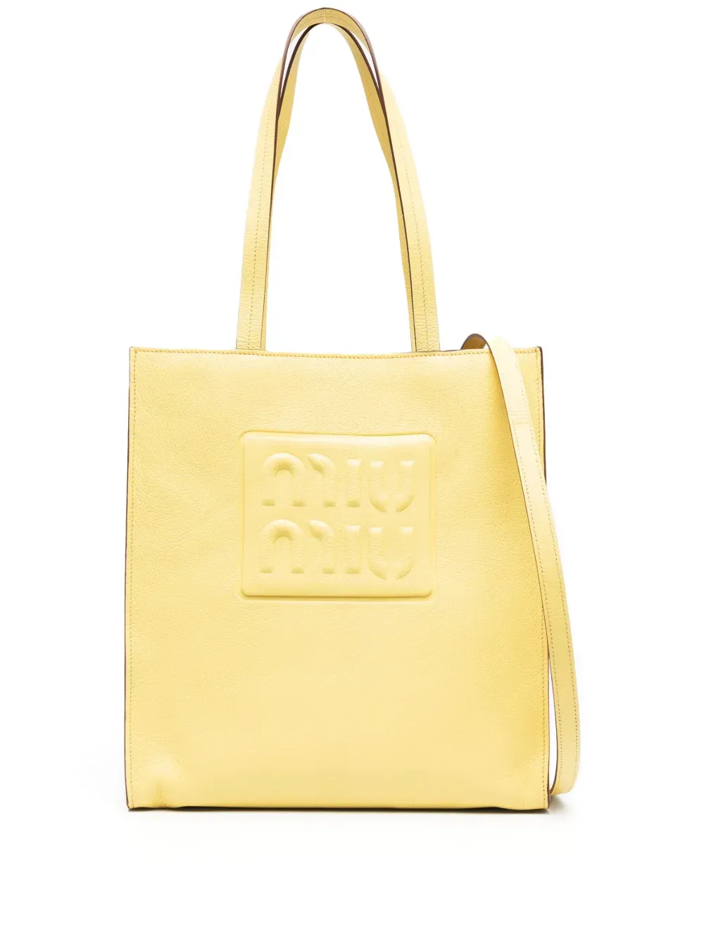 Logo-Embossed Tote Bag