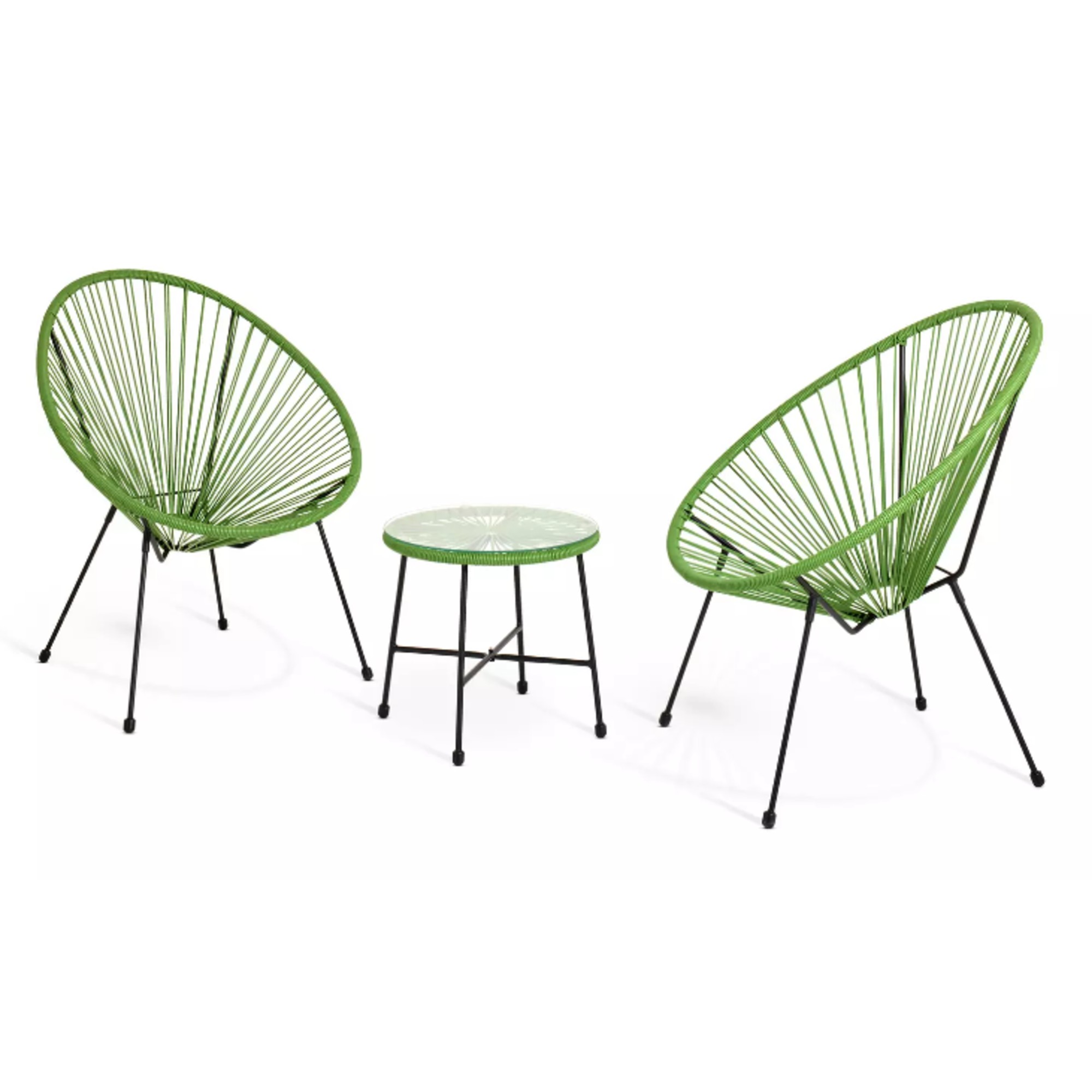 Argos Home Serenity 2 Seater Metal Garden Bistro Set