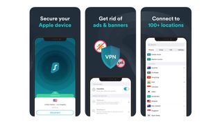 Surfshark -application VPN pour Iphone