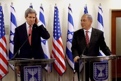 John Kerry and Benjamin Netanyahu, frenemies