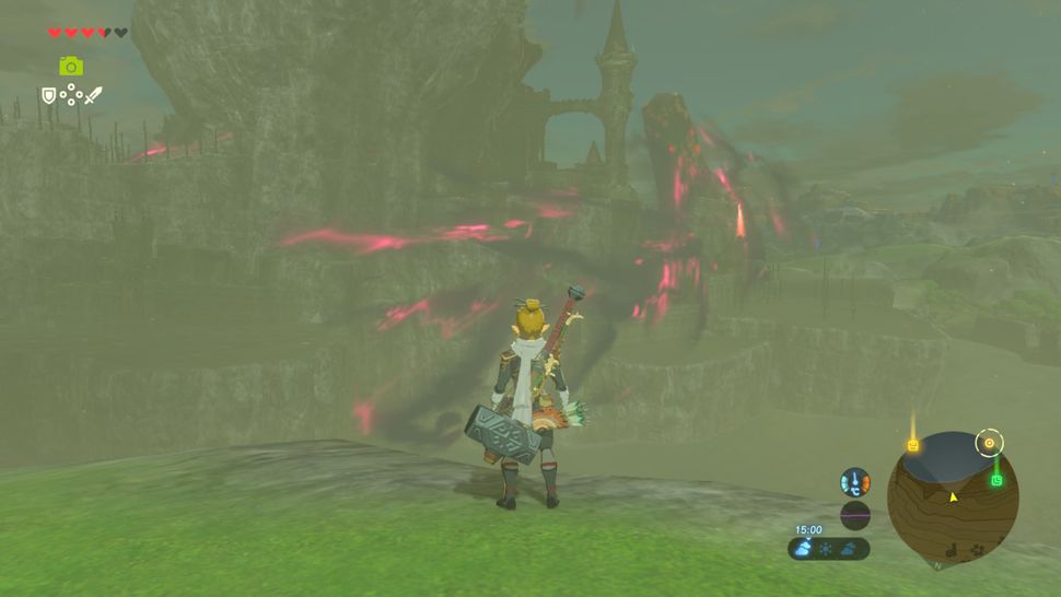 Memory 8 Hyrule Castle The Legend Of Zelda Breath Of The Wild Captured Memories Locations 