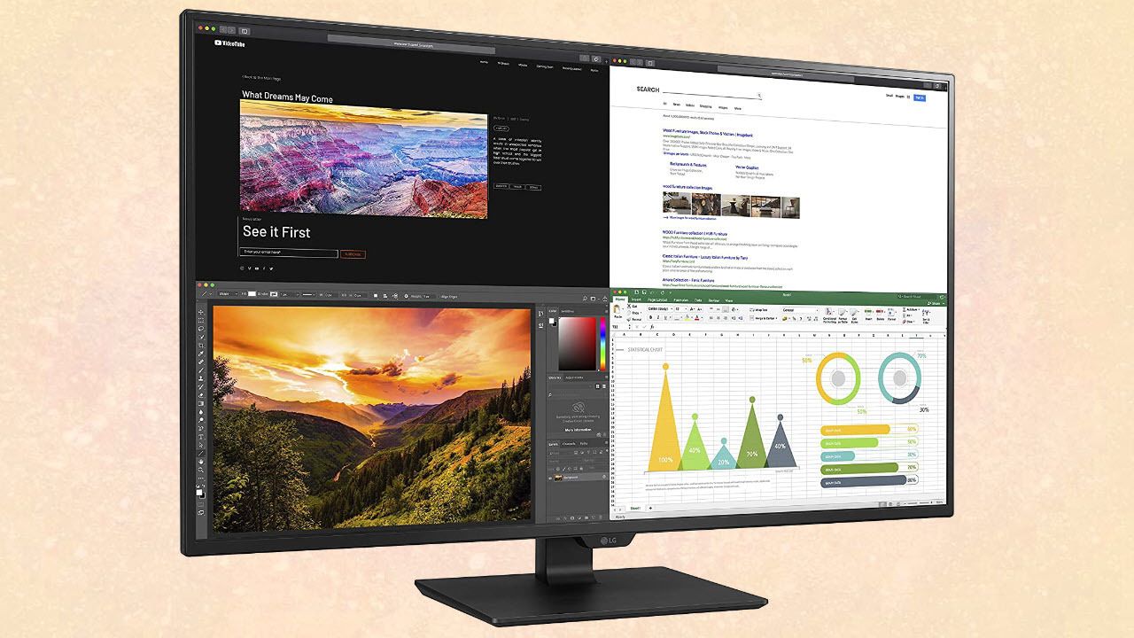 LG 42.5インチ 4K IPSモニター 43UNT700T-B 公式】 LG 42.5インチ 4K モニター - 43UN700T-B | LG Japan