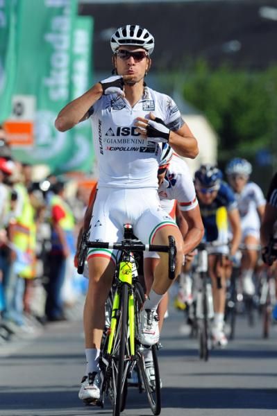 UCI Europe Tour leader Giovanni Visconti (ISD)