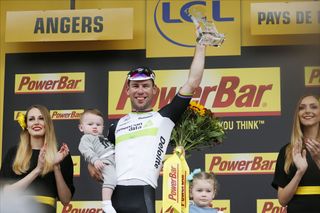 Mark Cavendish wins stage three of the 2016 Tour de France, his 28th Tour victory
