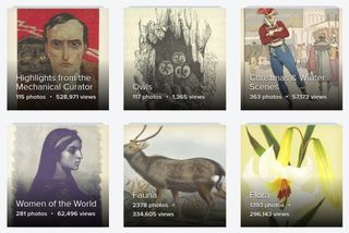 Stock art: Selection of British Library illustrations