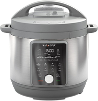 Instant Pot Duo Crisp 11-in-1 Pressure Cooker: was $199 now $149 @ Walmart
The Instant Pot Duo Crisp comes with 11-in-1 functionality. It has functions including pressure and slow cook, rice cooker, yogurt maker, steamer, sauté pan, yogurt maker, sterilizer and food warmer. It has a simple one-touch operation, large LCD display and cooking progress bar. What's more, it has a large 8-quart capacity that's suitable for families.
Price check: $149 @ Amazon