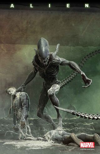Alien #1 cover by Björn Barends