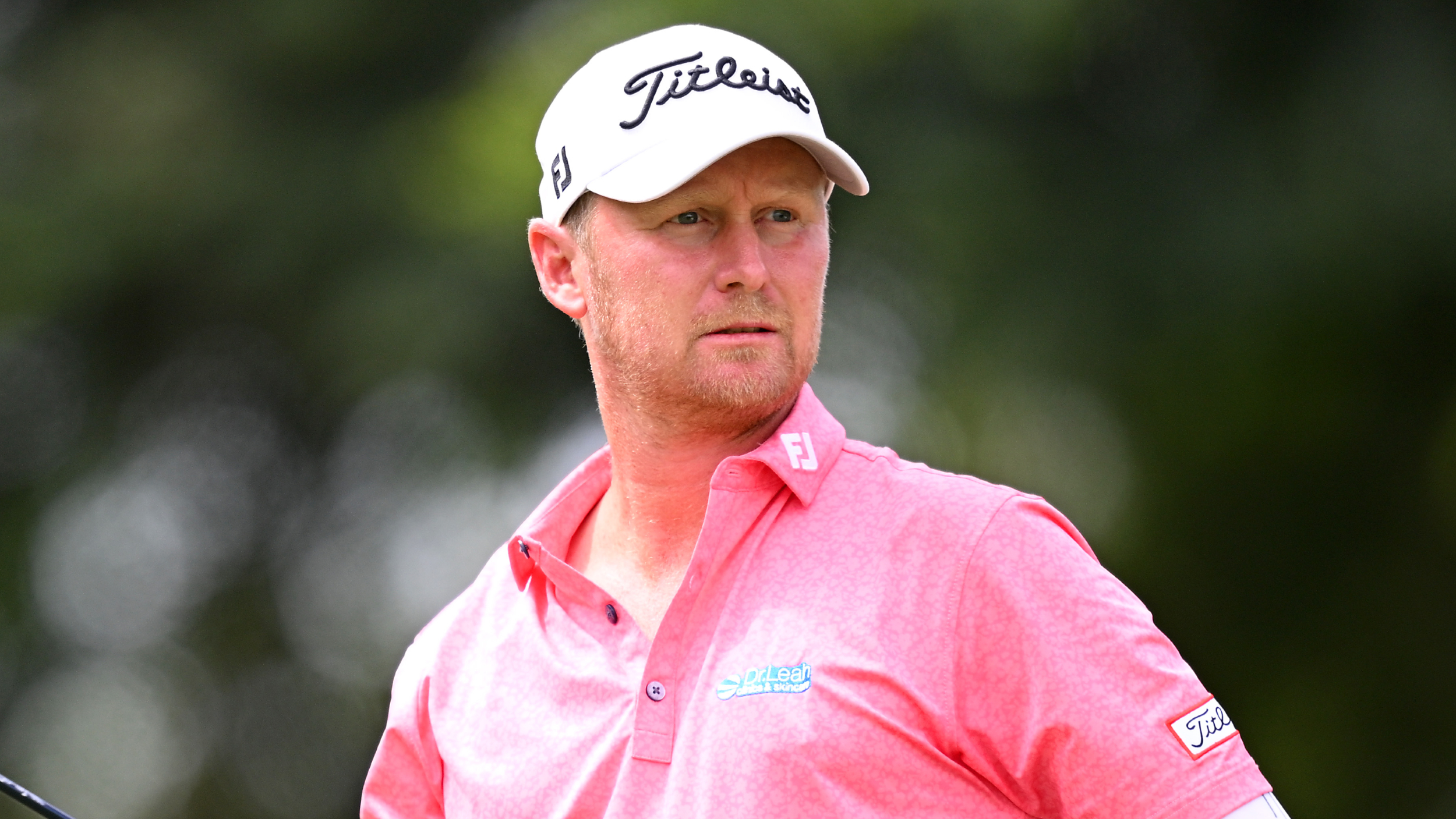 Justin Harding at the South African Open