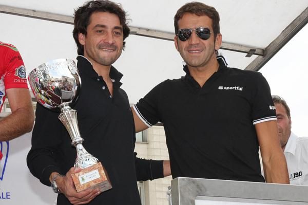 ISD's Angelo Ciracca and Italian national director Franco Ballerini, l-r.