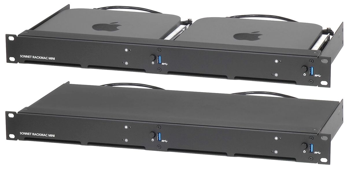 RackMac mini 1U Rack Enclosure for Mac mini - Sonnet